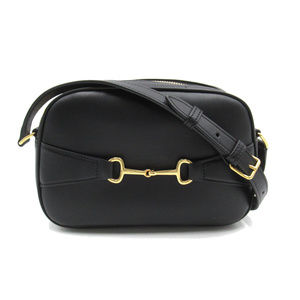 Celine Crecy Shoulder Bag Leather Black